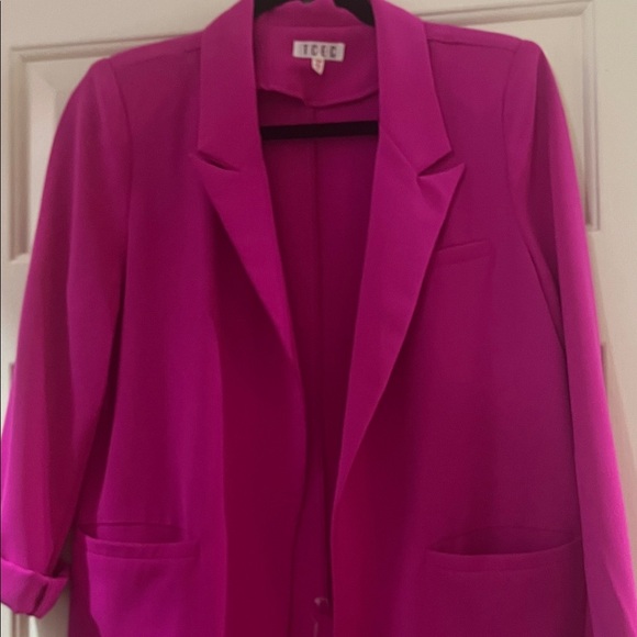 TCEC Fuchsia Blazer Jacket - Picture 5 of 8